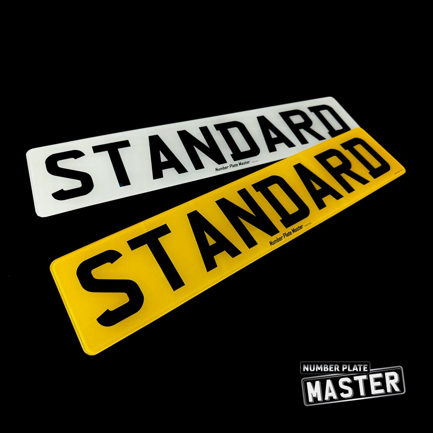 Standard Number Plates